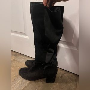 Black boots